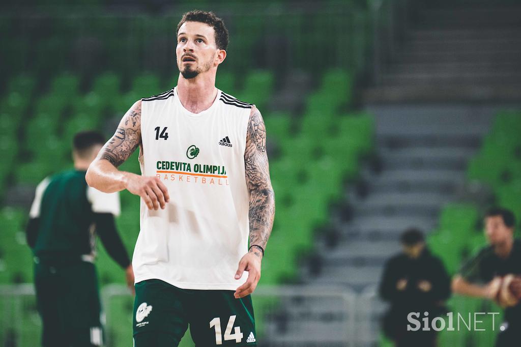 Cedevita Olimpija trening