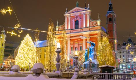 V Ljubljani pester decembrski program, na silvestrovo tudi ognjemet #video