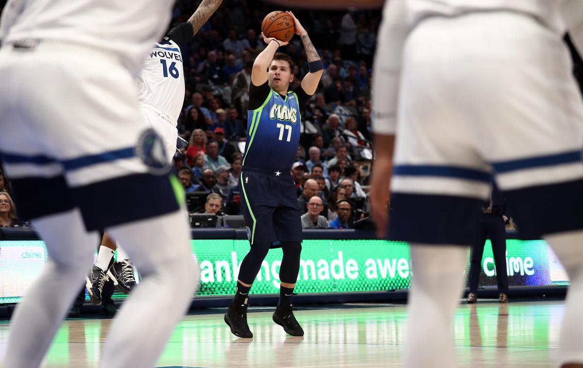 Luka Dončić | Luka Dončić se je po tekmi počitka vrnil pod koše. | Foto Getty Images