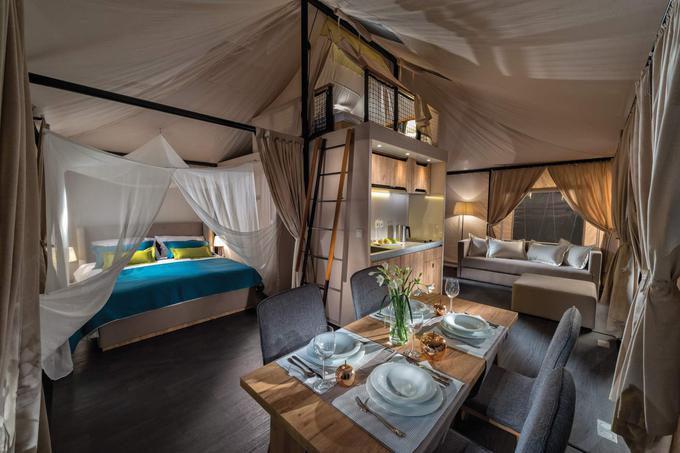 Glamping Arena Pomer | Foto: arenacamps.com