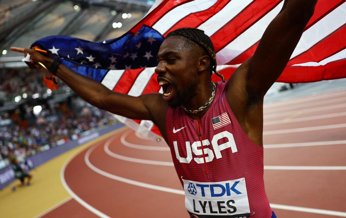 Noah Lyles | Noah Lyles je osvojil naslova prvaka. | Foto Reuters