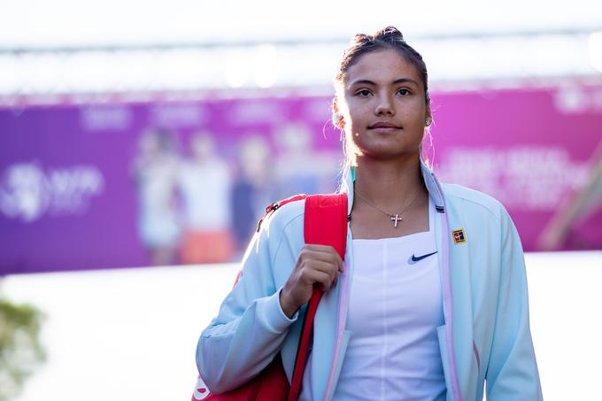 Emma Raducanu, britanska teniška igralka, je lani prav tako igrala na turnirju v Portorožu. | Foto: Matic Klanšek Velej/Sportida