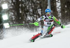 Slijeme moški slalom 2018