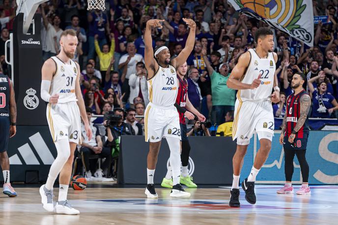 Real Madrid Guerschon Yabusele | Real Madrid ja napredoval s 3:0 v zmagah. Guerschon Yabusele je bil prvi strelec madridske ekipe. | Foto Guliverimage