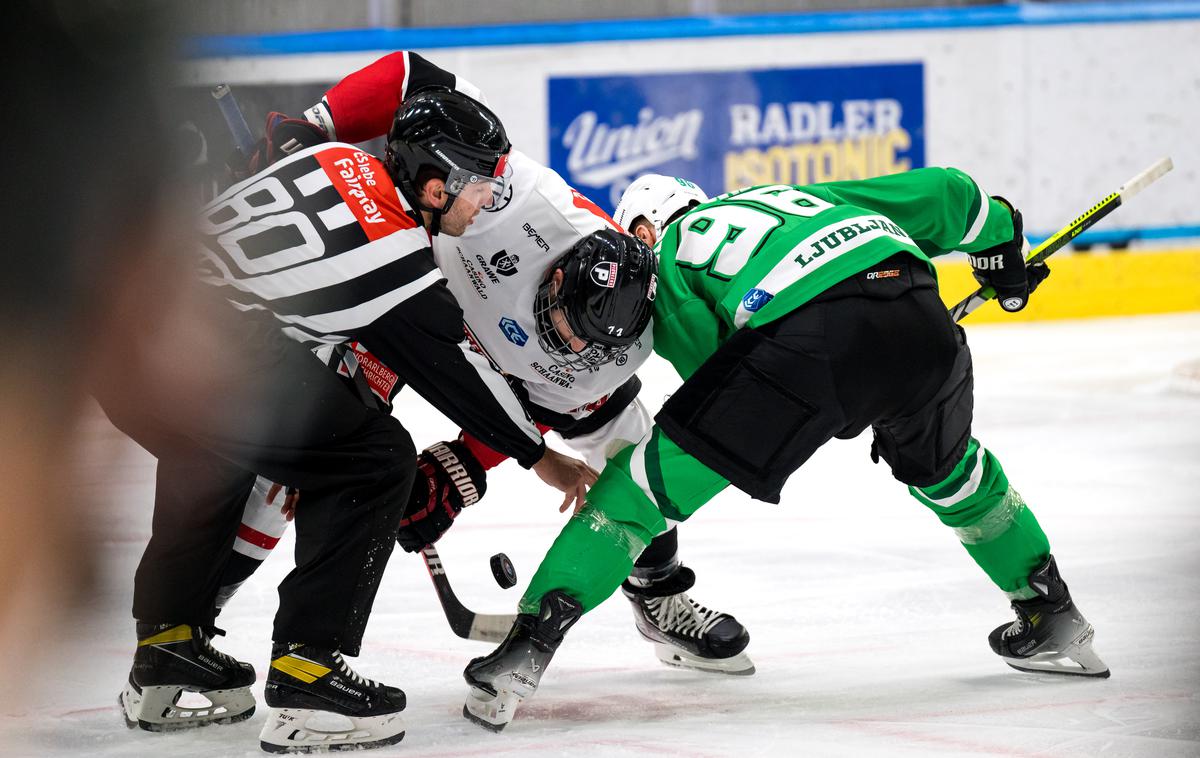 HK Olimpija : Pioneers Vorarlberg | Olimpija je še četrtič v sezoni izgubila s Pioneers Vorarlberg. | Foto HKO/Domen Jančič