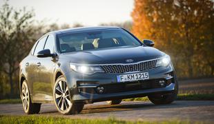 Kia optima – korejski passat v Sloveniji januarja