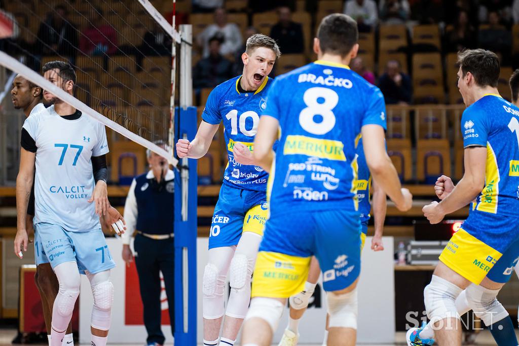 Calcit Volley, OK Merkur Maribor, liga MEVZA