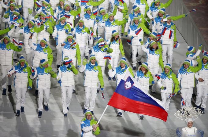 Takšni so bili Slovenci v Sočiju. V Pjongčangu bodo nekoliko drugačni. | Foto: Reuters