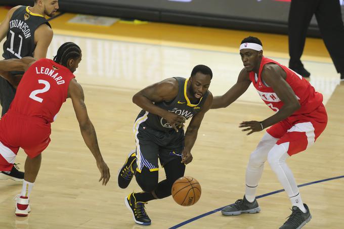 Kawhi Leonard in Pascal Siakam sta v letošnji končnici skupaj zbrala 1.187 točk, kar je druga najvišja številka kateregakoli dvojca v zgodovini.  | Foto: Reuters