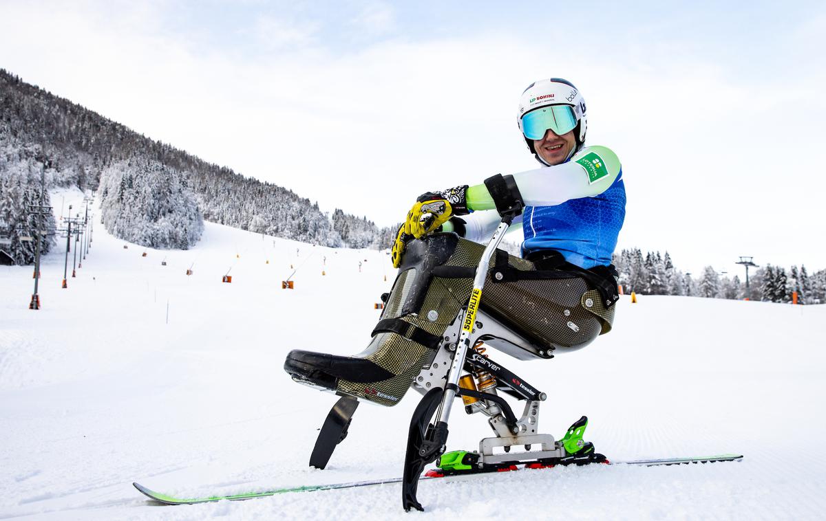 Jernej Slivnik | Jernej Slivnik je preizkušnjo v kategoriji sedečih smučarjev končal tik pod stopničkami. | Foto Sportida