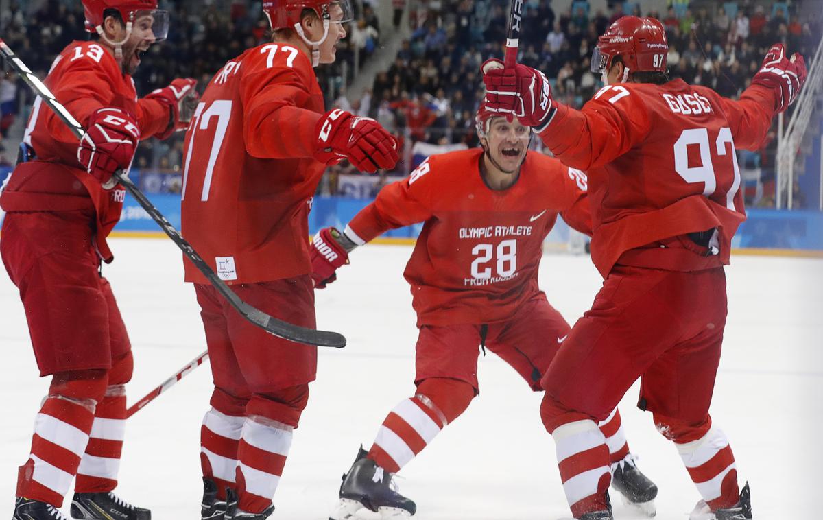 Rusija Nemčija finale OI Pjongčang | Foto Reuters