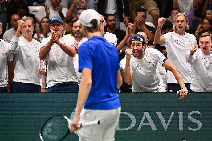 Italija Davisov pokal Matteo Berrettini | Italija je ugnala Argentino. | Foto Guliverimage