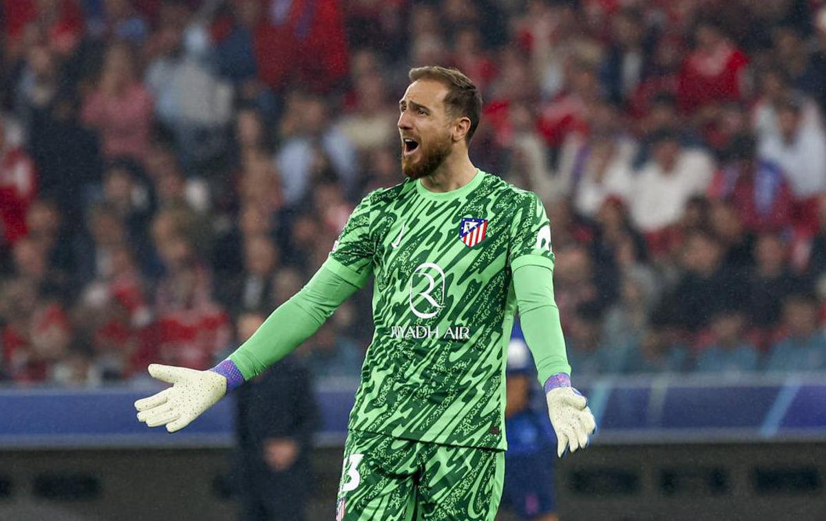 Jan Oblak | Jan Oblak je bil v 85. minuti premagan z volejem. | Foto Guliverimage