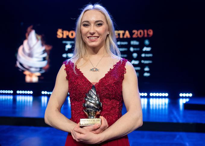 Športnica leta 2019 - plezalka Janja Garnbret.  | Foto: Grega Valančič/Sportida