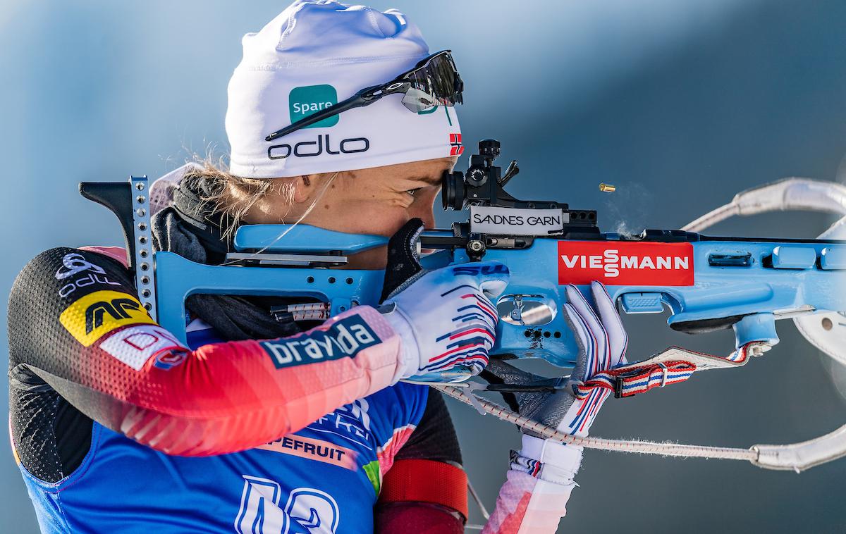 Tiril Eckhoff | Tiril Eckhoff je zmagala na tekmi za svetovni pokal v Ruhpoldingu. | Foto Sportida