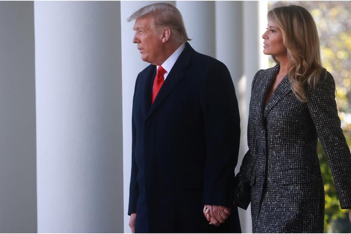 Melania Trump, Donald Trump | Zakonca Trump naj bi že urejala selitev na Florido. | Foto Reuters