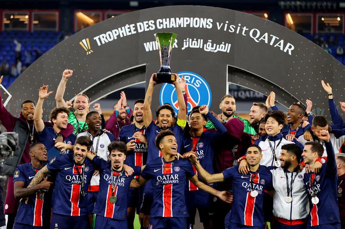 PSG, superpokal | Parižani so osvojili superpokal. | Foto Reuters