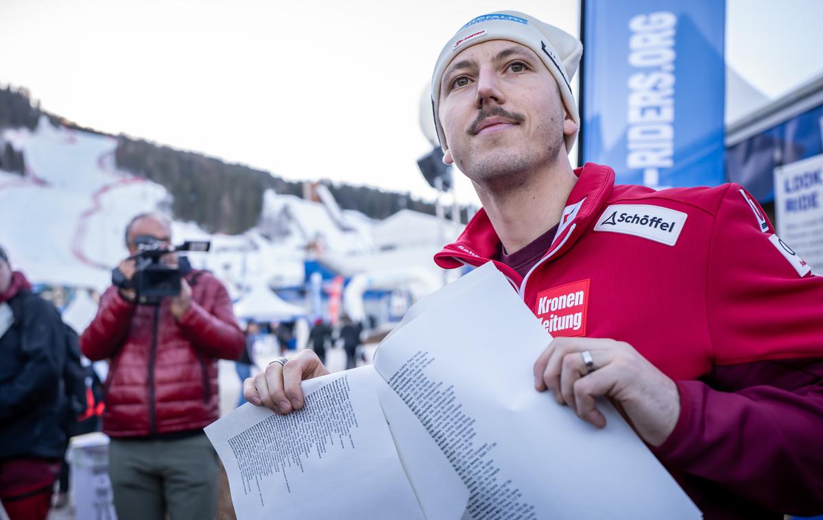 Julian Schütter | Avstrijski smučar in podnebni aktivist Julian Schütter je sestavil pismo z zahtevo po ukrepih za zajezitev podnebnih sprememb, ki vse bolj ogrožajo zimske športe, in ga naslovil na Mednarodno smučarsko in deskarsko zvezo. | Foto Guliverimage