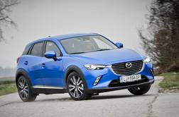 Mazda CX-3 CD105 AWD revolution - mali trendovski univerzalnež z veliko opreme