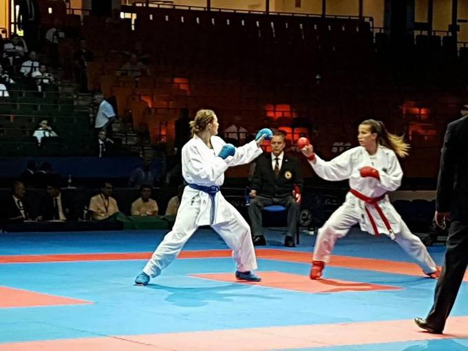 Tjaša Ristič karate EP Novi Sad | Foto: Karate zveza Slovenije