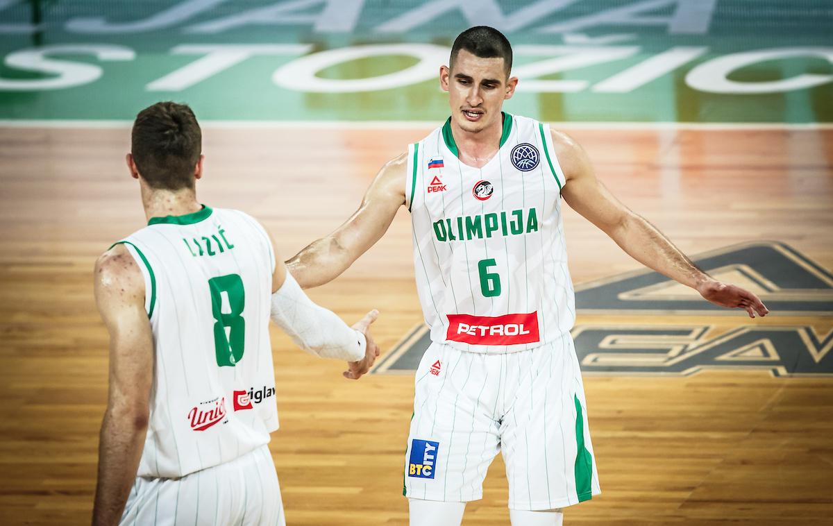 Petrol Olimpija Strasbourg | Košarkarji Olimpije vstopajo v sezono kot prvaki. | Foto Vid Ponikvar