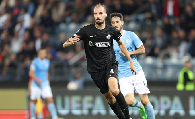 Jon Gorenc Stanković je graškemu Sturmu pomagal do četrtfinalne zmage nad Salzburgom v avstrijskem pokalu. Črno-beli iz Gradca v prvenstvu zasedajo drugo mesto, za vodilnimi rdečimi biki zaostajajo šest točk. | Foto: Guliverimage/Vladimir Fedorenko