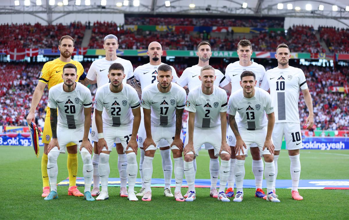 Andraž Šporar | Slovenija je v nedeljo odigrala prvo tekmo na Euru po 24 letih in si proti močni Danski priigrala pomembno točko (1:1). | Foto Guliverimage