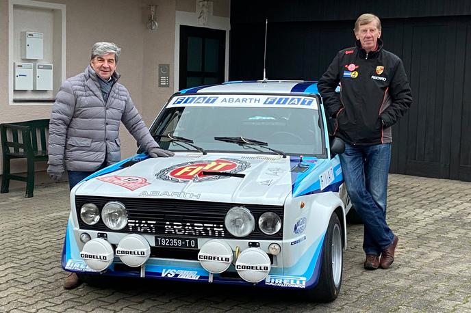 Walter Rohrl | Spomin na uspeh pred 40 leti - Walter Röhrl, Christian Geistdorfer in fiat 131 abarth. | Foto osebni arhiv Walter Rohrl