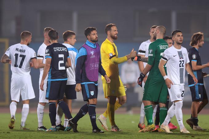 Jan Oblak v nasprotju s stanovskim kolegom pri San Marinu v nedeljo ni imel resnejšega dela. | Foto: Guliverimage