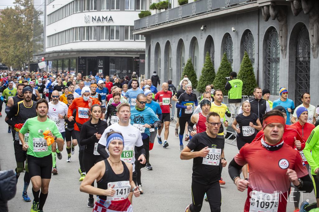 Maraton Ljubljana 2021. Poiščite se!