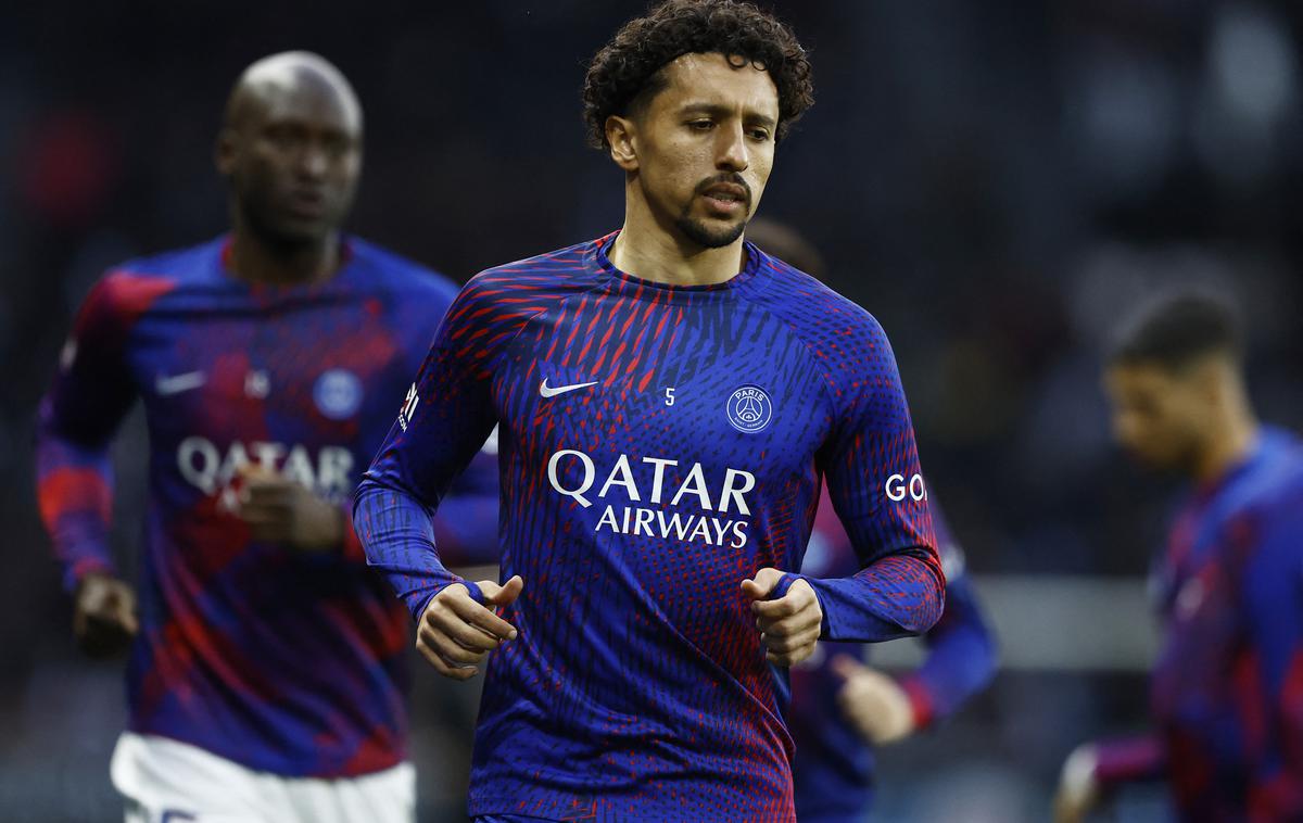 Marquinhos PSG | Marquinhos in PSG sta se dogovorila za podaljšanje sodelovanja vse do leta 2028. | Foto Reuters