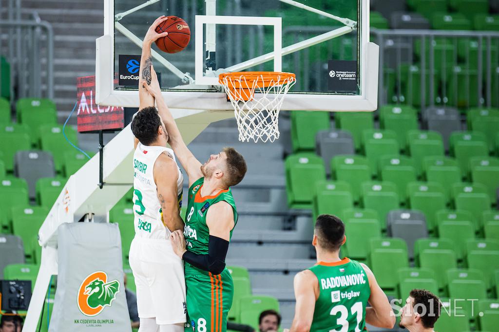 KK Cedevita Olimpija : Bursaspor