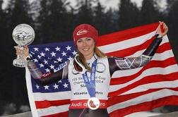 Mikaela Shiffrin kmalu s tretjo disciplino