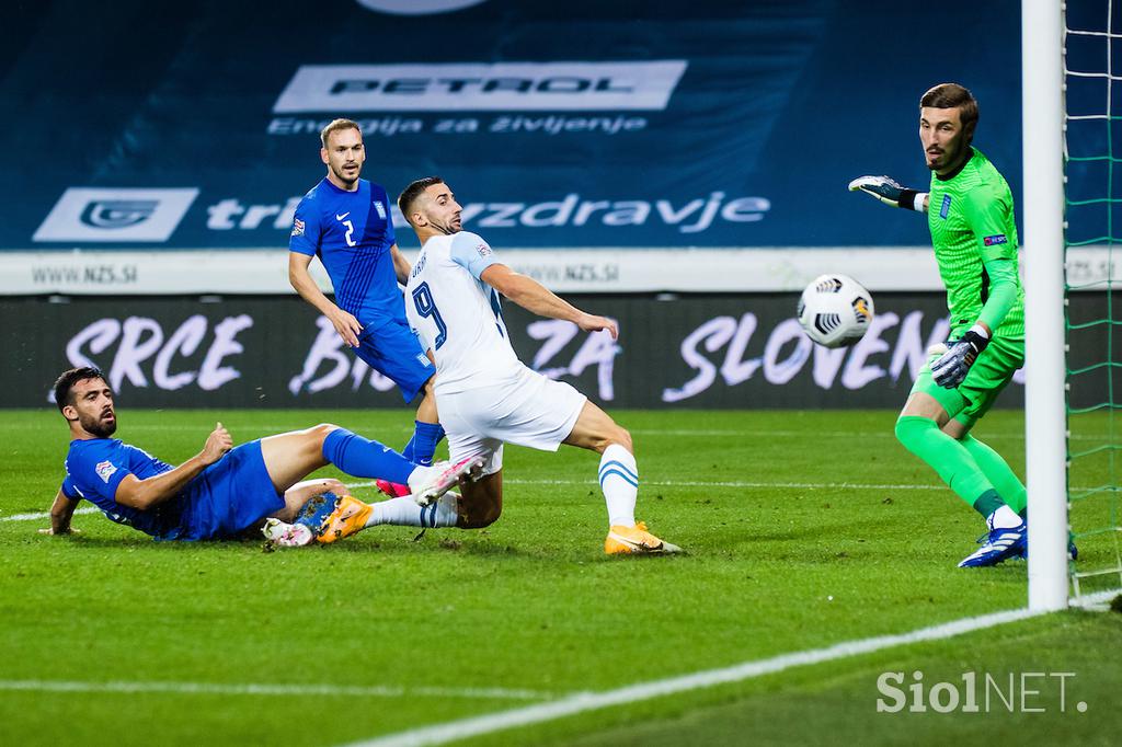 Slovenija Grčija liga narodov