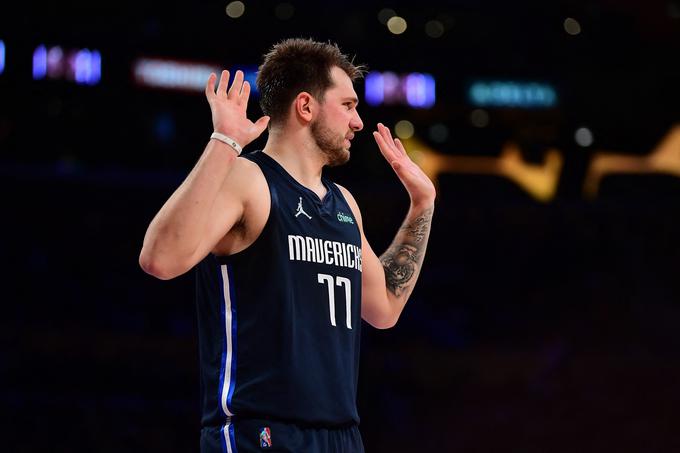 Luka Dončić je odigral prvo tekmo v ligi NBA kot 23-letnik. | Foto: Reuters