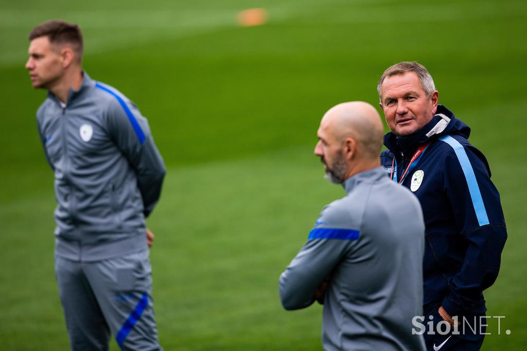 slovenska nogometna reprezentanca, trening