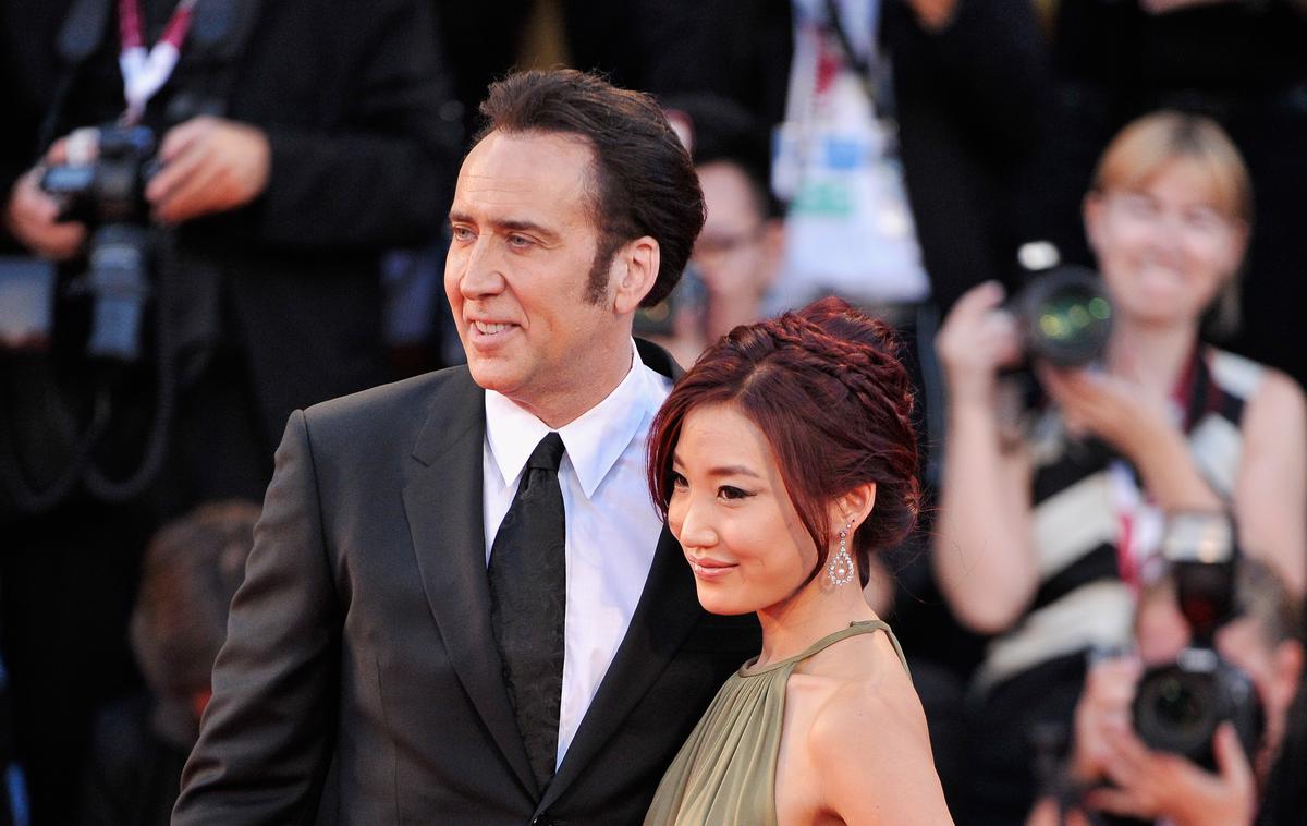 Nicolas Cage Alice Kim | Foto Getty Images