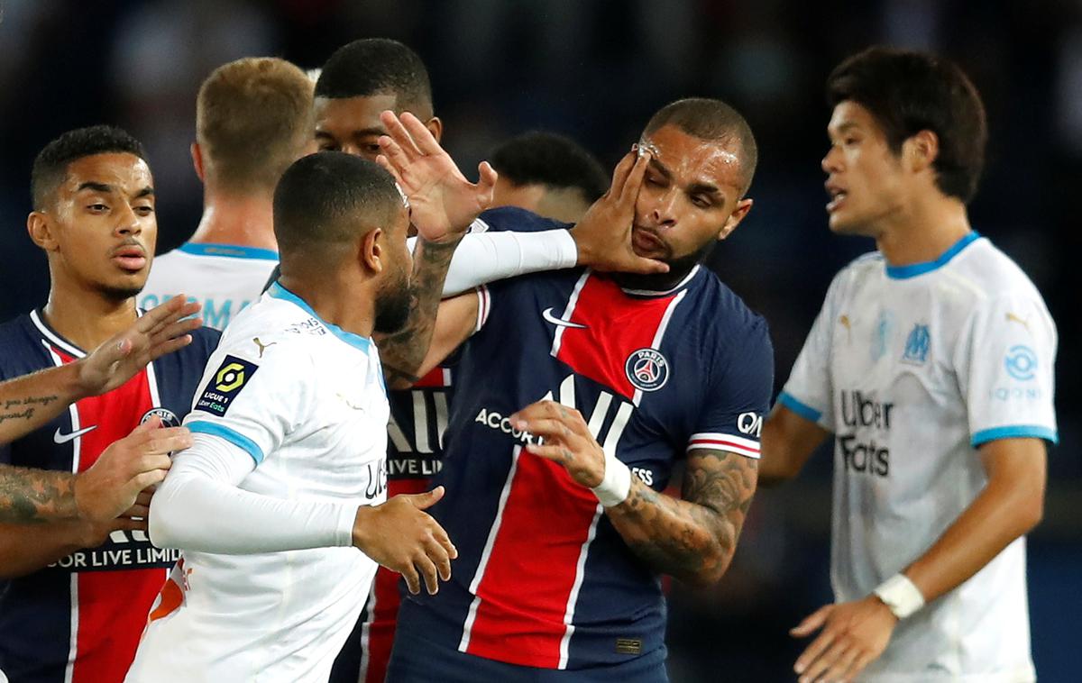 PSG Marseille | Derbi v Parizu je postregel z nenavadno končnico. | Foto Reuters