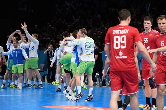 slovenija rusija rokometna reprezentanca | Foto: Sportida