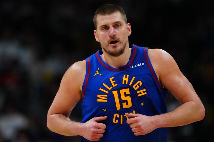 Nikola Jokić Denver Nuggets | Nikola Jokić je na lestvici kandidatov za priznanje MVP znova na prvem mestu. | Foto Reuters