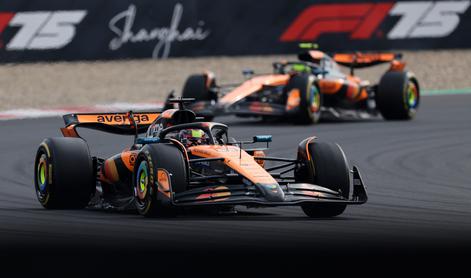 McLaren s preplahom do dvojne zmage, Leclerc diskvalificiran