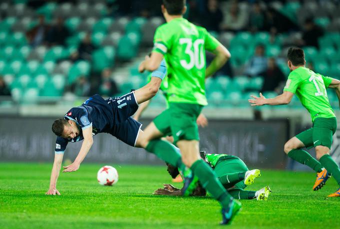 Ljubljančani so znova prikazali zelo bledo predstavo. | Foto: Vid Ponikvar