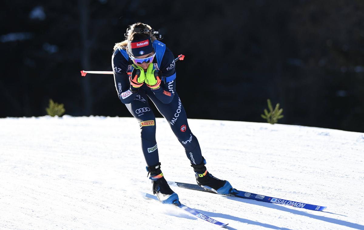 Lisa Vitozzi | Lisa Vitozzi je prevzela tdi vodstvo v skupnem seštevku svetovnega pokala. | Foto Guliverimage