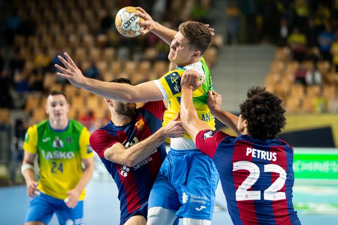 Liga prvakov EHF: Celje PL - Barcelona | Celjani so izgubili spopad z Barcelono. | Foto Jan Gregorc/www.alesfevzer.com