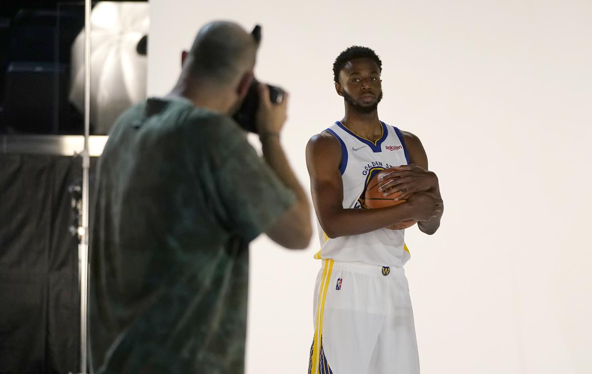 Andrew Wiggins | Andrew Wiggins je še zadnji član košarkarske ekipe Golden State Warriors, ki se je cepil proti covid-19. | Foto Guliverimage