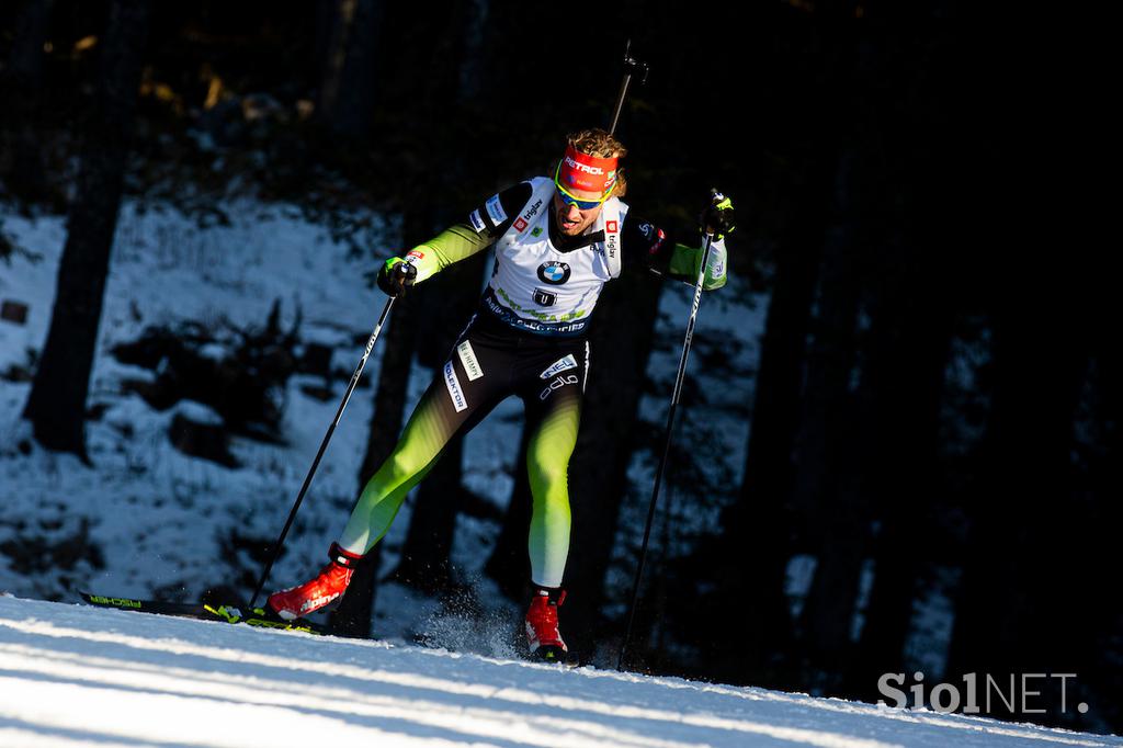 Pokljuka, 20 km, prvi dan