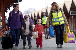 Hude težave ukrajinskih beguncev v Sloveniji: mnogi niso prejeli še nobene državne pomoči