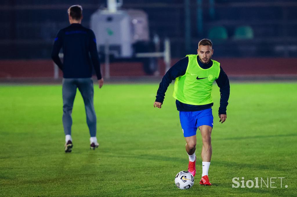 slovenska nogometna reprezentanca, trening, november 2020