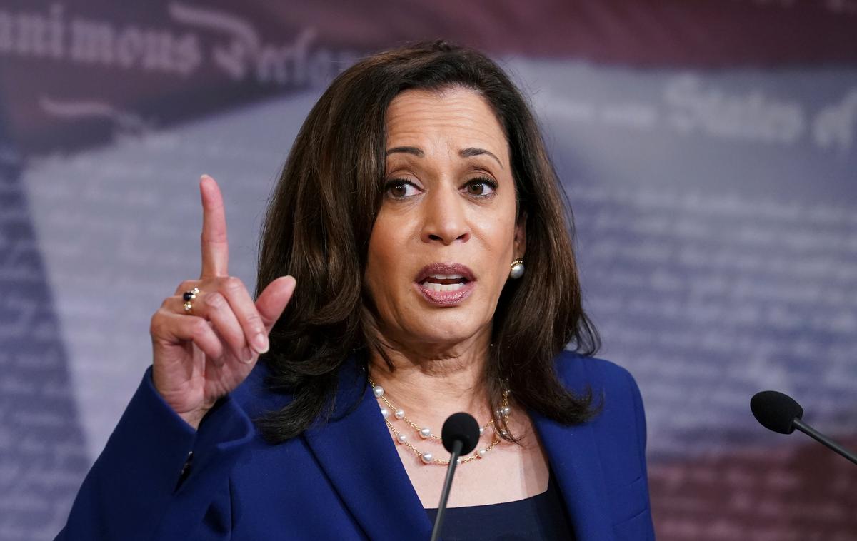 Kamala Harris | Senatorka iz Kalifornije Kamala Harris je demokratska podpredsedniška kandidatka. | Foto Reuters