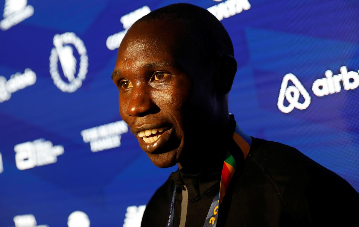 Geoffrey Kamworor | Geoffrey Kamworor je v petek prestal operacijo. Na srečo ni v življenjski nevarnosti. | Foto Reuters